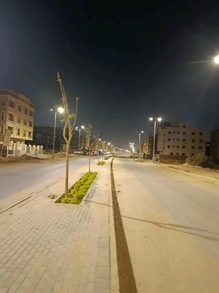 مشروعات الطرق والمرافق والخدمات بمناطق بيت الوطن بالمدن الجديدة