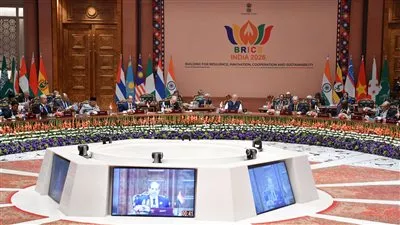 الرئيس السيسي يؤكد أهمية زيادة الاستثمارات والمشروعات المشتركة بين دول «البريكس» 