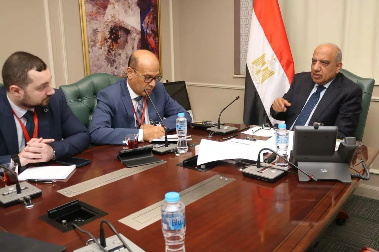 وزير الكهرباء يجتمع مع المدير العام لشركة روساتوم