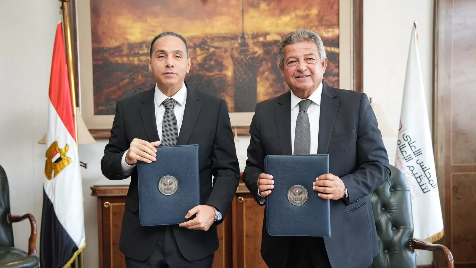 بروتوكول تعاون بين الرقابة المالية والأعلى للإعلام