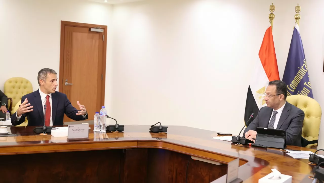 وزير الاتصالات يستقبل نائب رئيس شركة إنفيديا