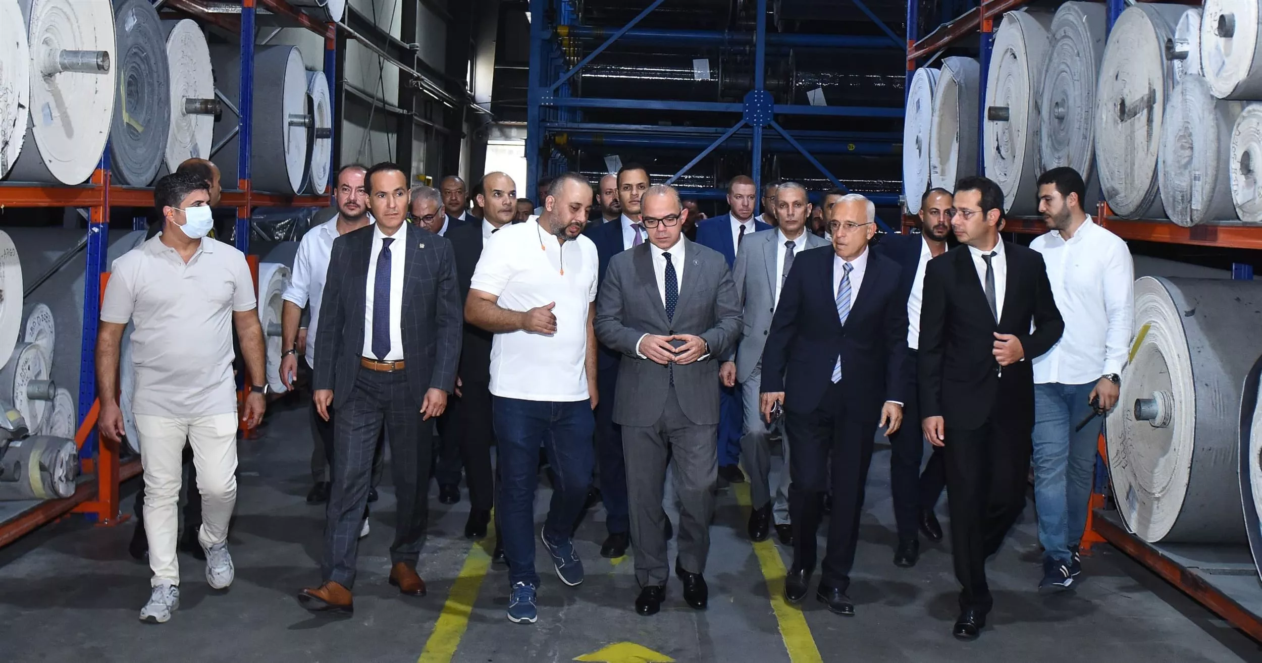 رئيس هيئة الاستثمار يتفقد عمليات التطوير بالمنطقة الحرة بدمياط