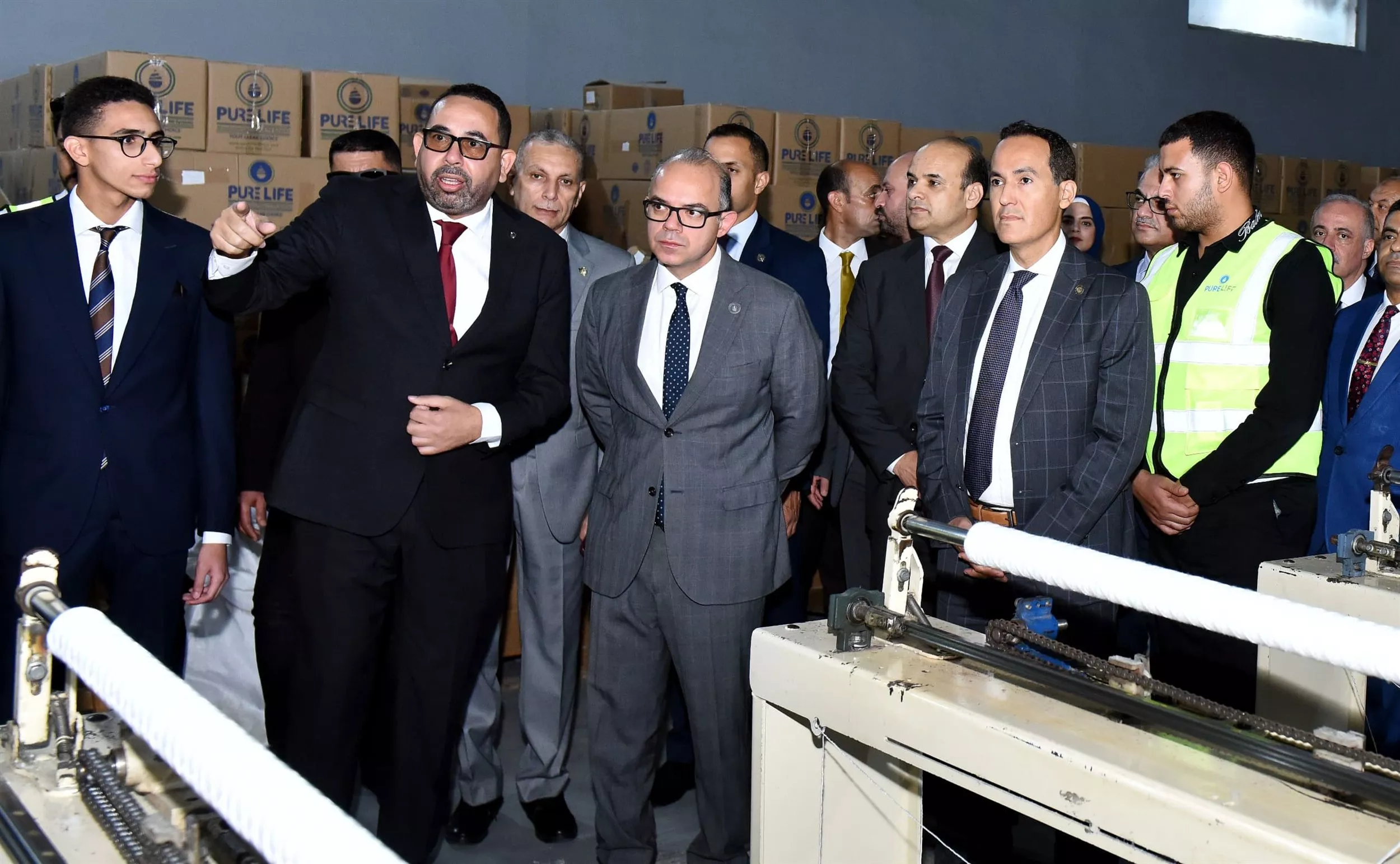 رئيس هيئة الاستثمار يتفقد عمليات التطوير بالمنطقة الحرة بدمياط