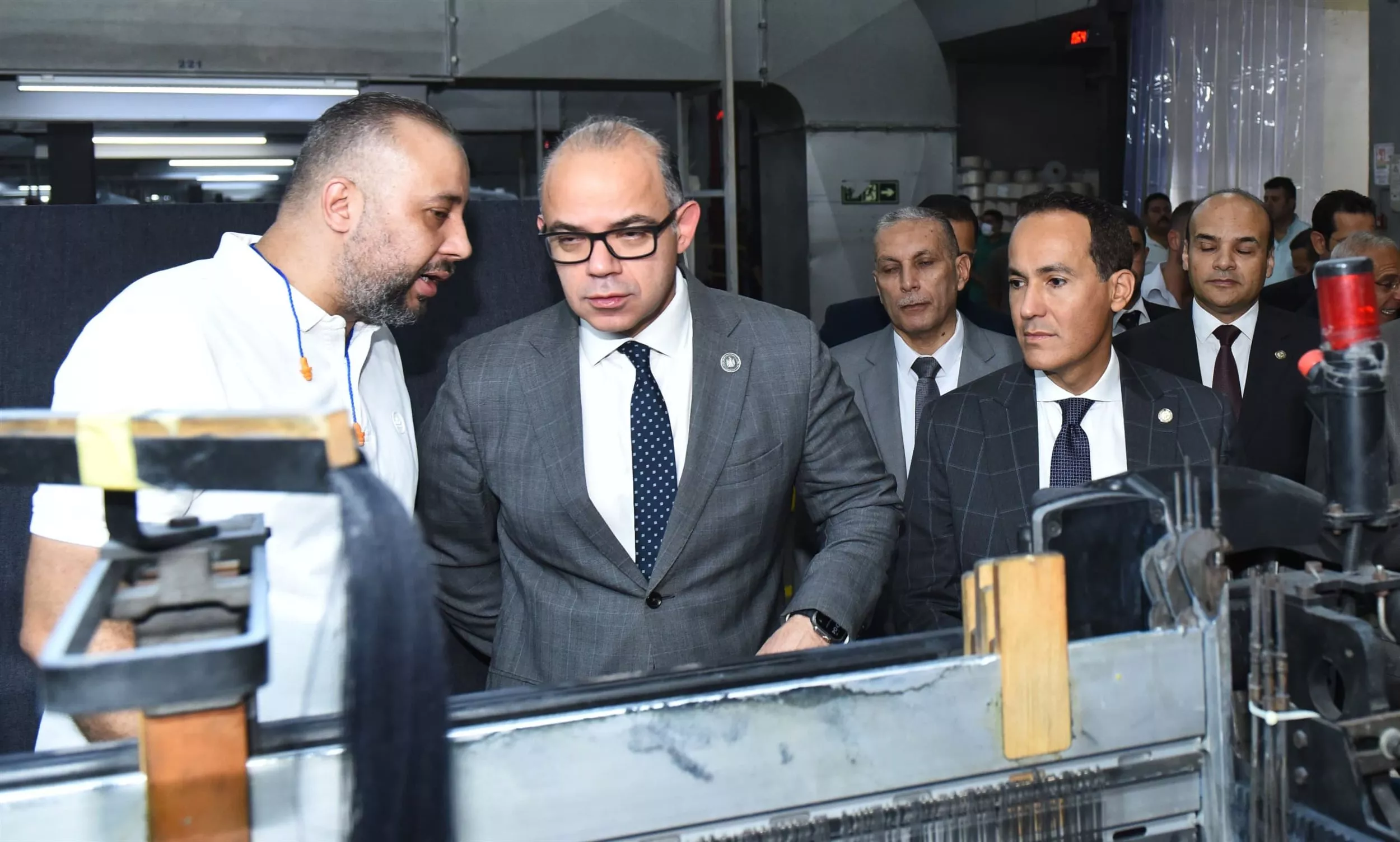 رئيس هيئة الاستثمار يتفقد عمليات التطوير بالمنطقة الحرة بدمياط