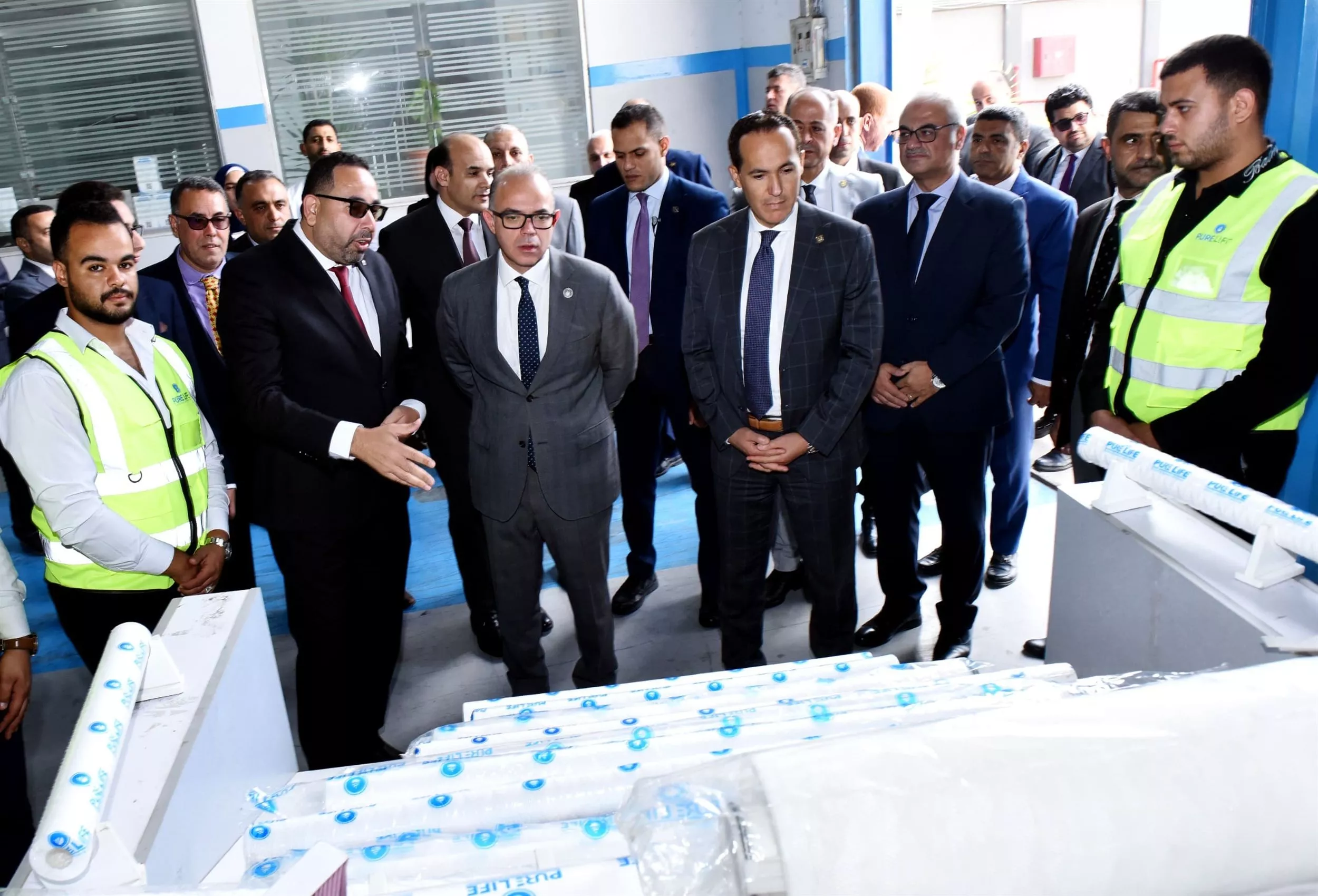 رئيس هيئة الاستثمار يتفقد عمليات التطوير بالمنطقة الحرة بدمياط
