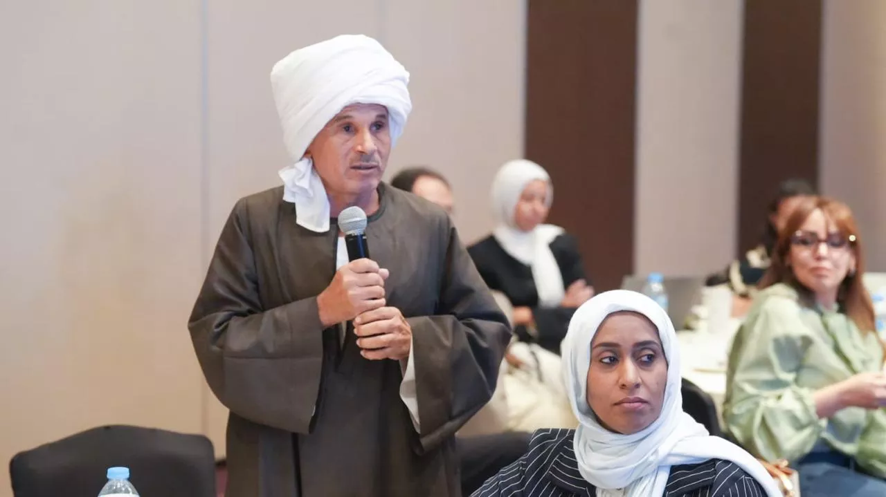 وزير المالية فى جلسة نقاشية حول تعزيز جهود التنمية بأسوان