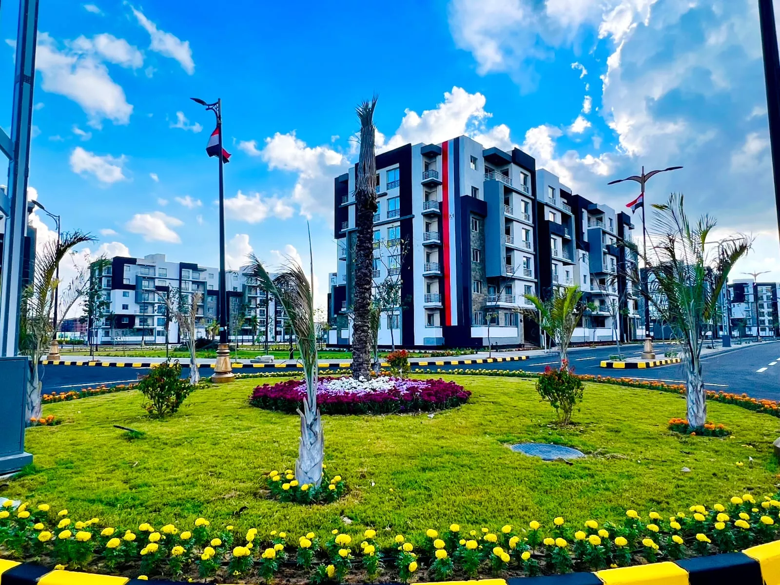 عمارات مشروع جنة بمدينة المنصورة الجديدة