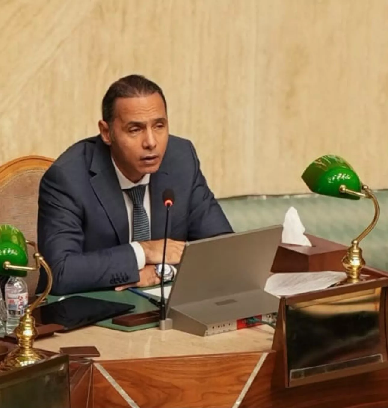 الدكتور إسلام عزام رئيس هيئة الرقابة المالية