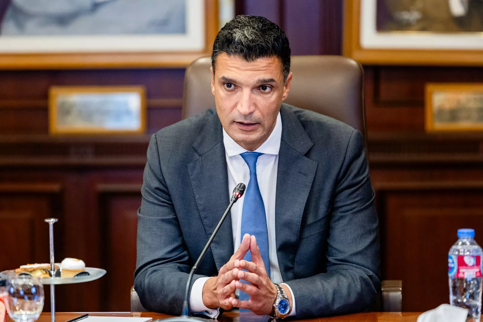 المهندس خالد هاشم وزير الصناعة