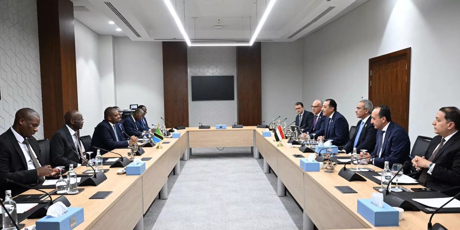 رئيس الوزراء يلتقي نائب رئيس جمهورية تنزانيا المتحدة