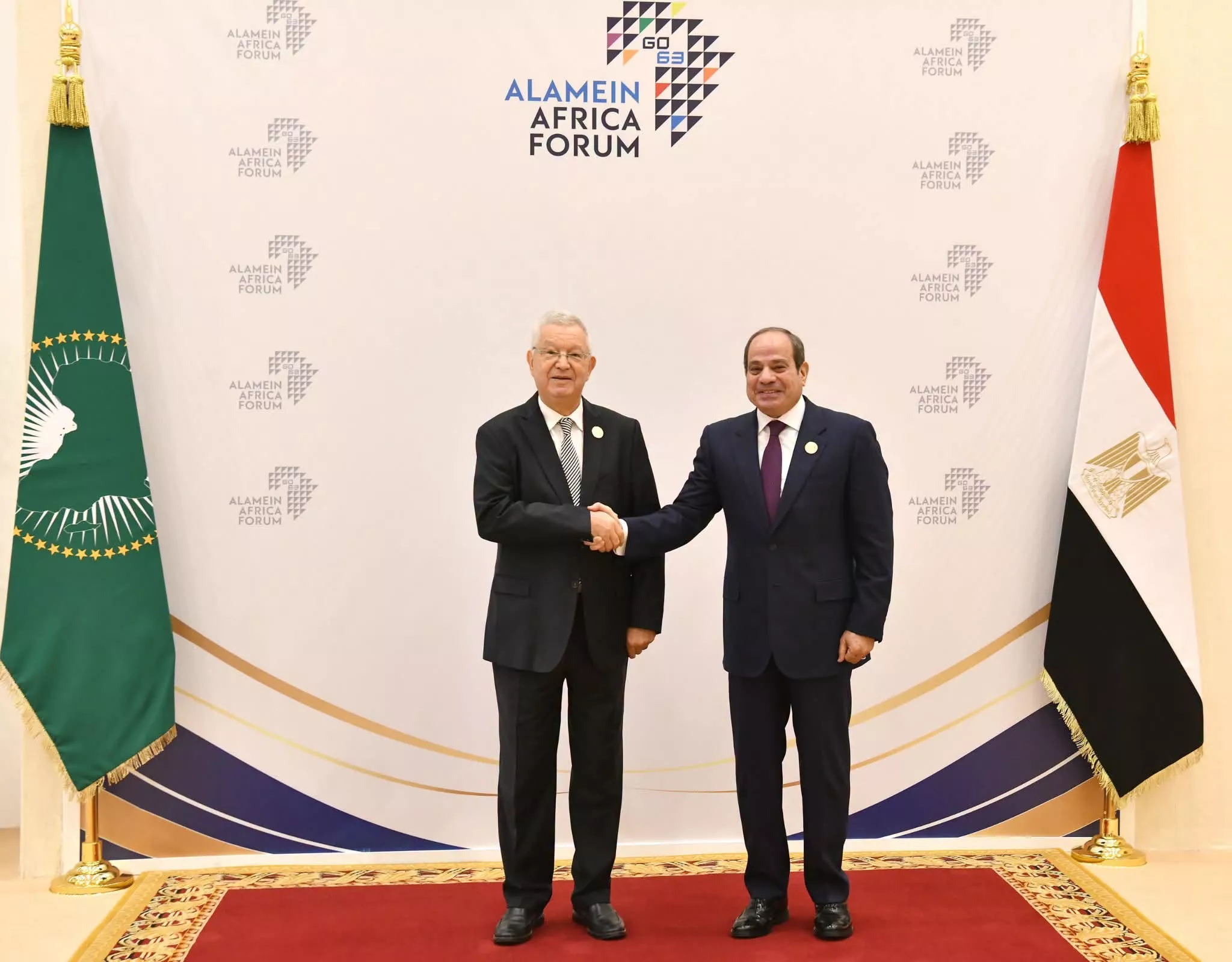 السيسي يفتتح الدورة الأولى من منتدى العلمين أفريقيا للأعمال