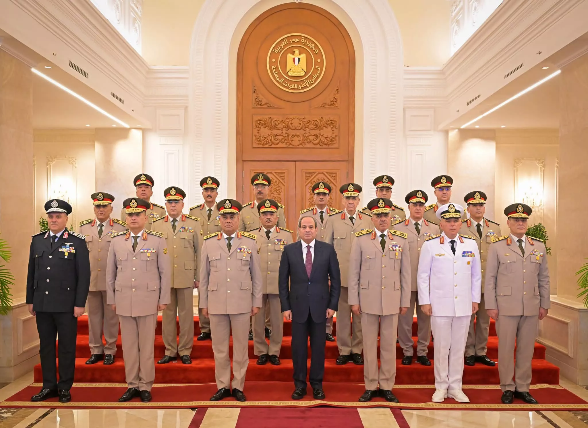 الرئيس السيسي يترأس اجتماع المجلس الأعلى للقوات المسلحة