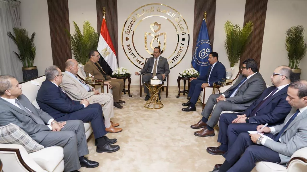 بروتوكول تعاون بين رئيس هيئة الرعاية الصحية وهيلث أرينا