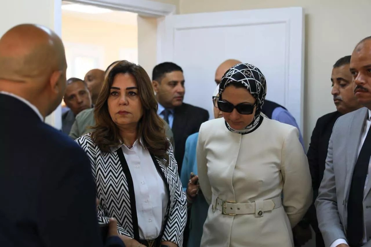 افتتاح مركز معلومات شبكات المرافق والتخطيط العمراني بمدينة الخارجة