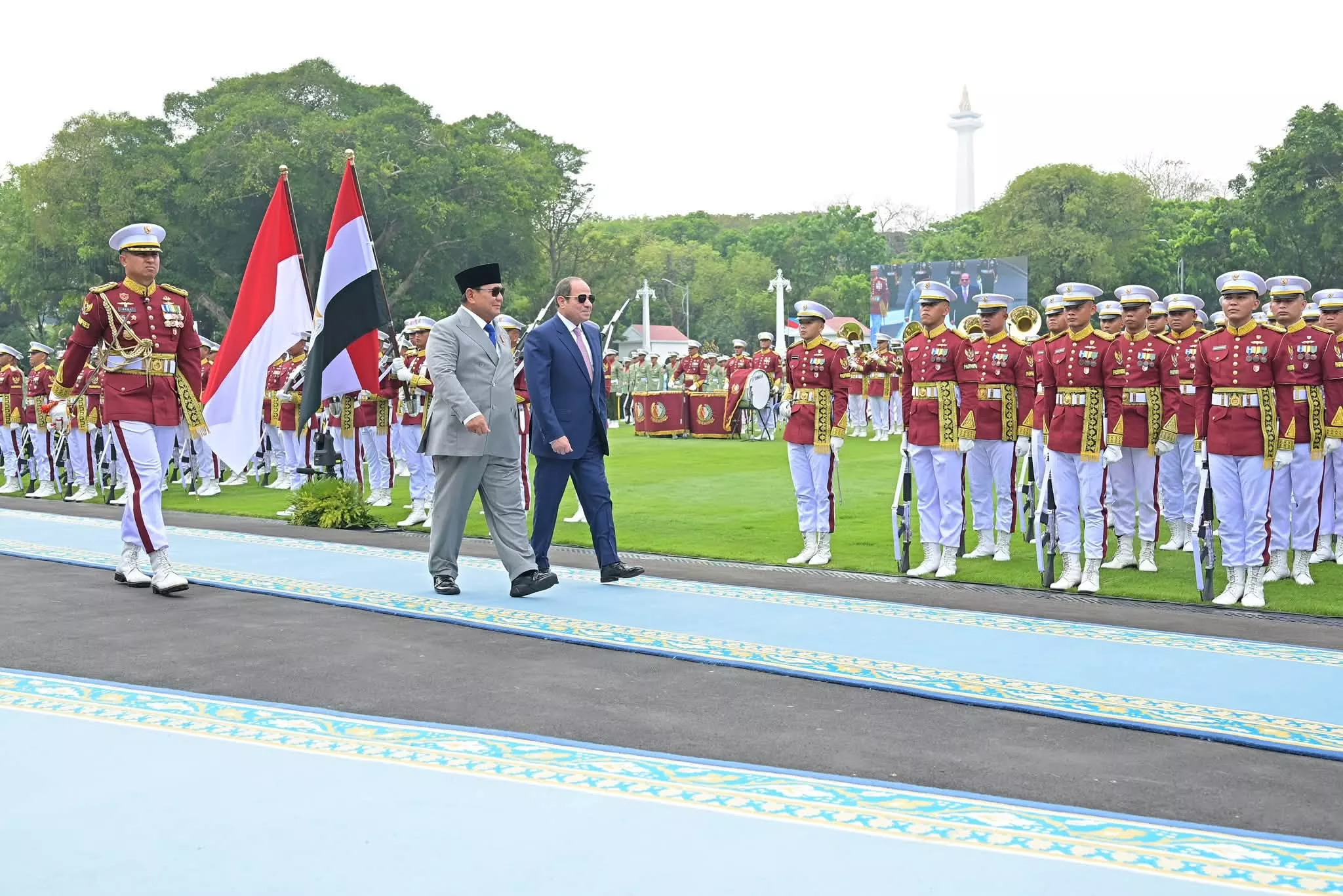 الرئيس السيسي يلتقي رئيس جمهورية إندونيسيا