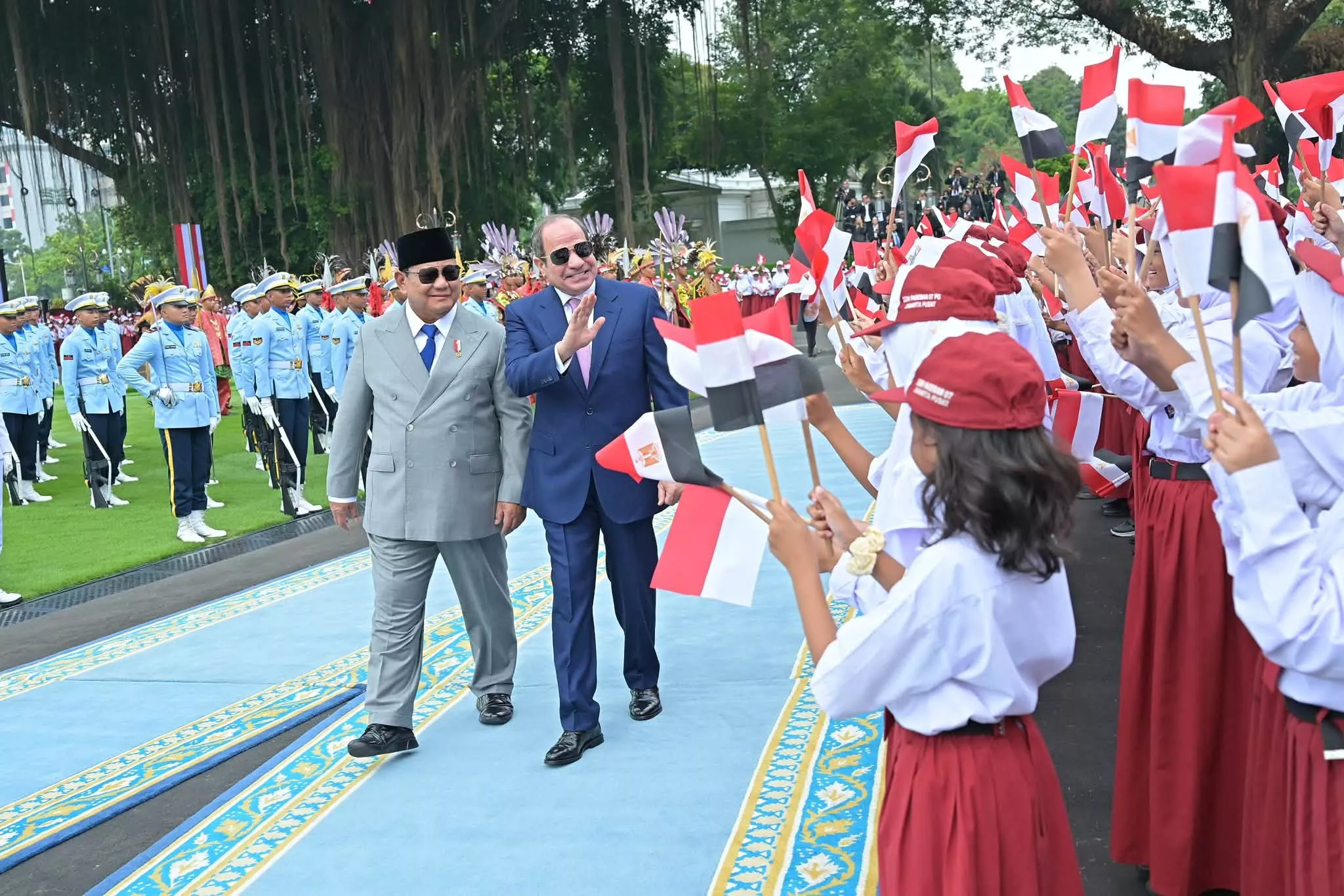 الرئيس السيسي يلتقي رئيس جمهورية إندونيسيا