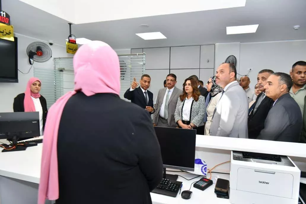 افتتاح المركز التكنولوجي بديوان عام محافظة الوادي الجديد