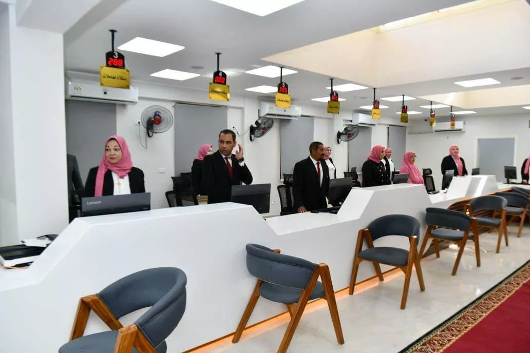 افتتاح المركز التكنولوجي بديوان عام محافظة الوادي الجديد