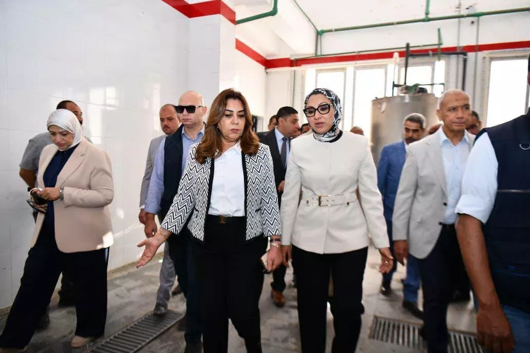 افتتاح مجزر الخارجة المطور