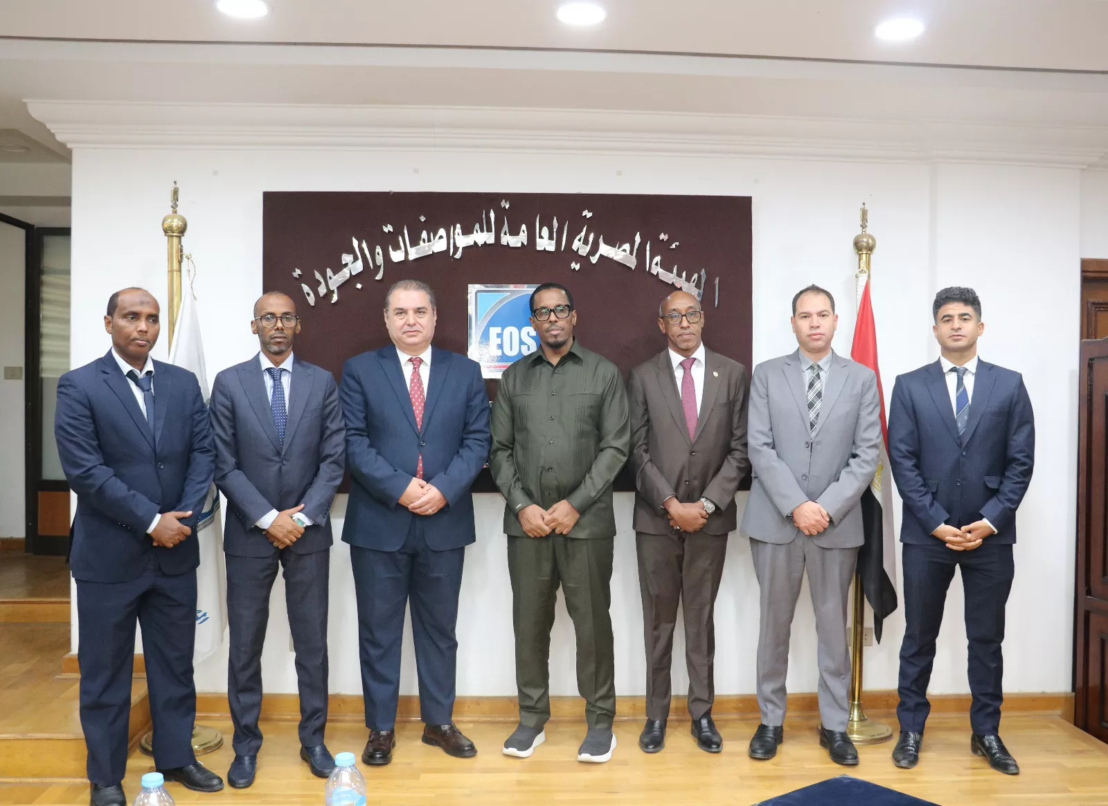 هيئة المواصفات والجودة المصرية تستقبل وزير التجارة والسياحة بجيبوتي
