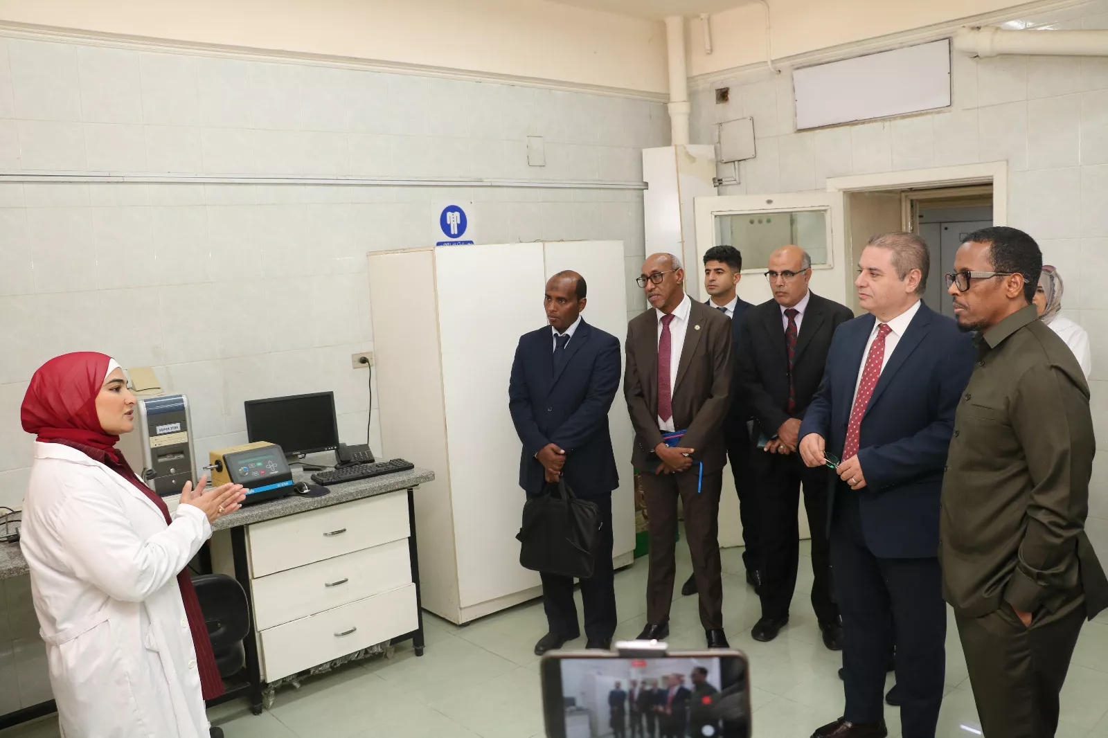 هيئة المواصفات والجودة المصرية تستقبل وزير التجارة والسياحة بجيبوتي