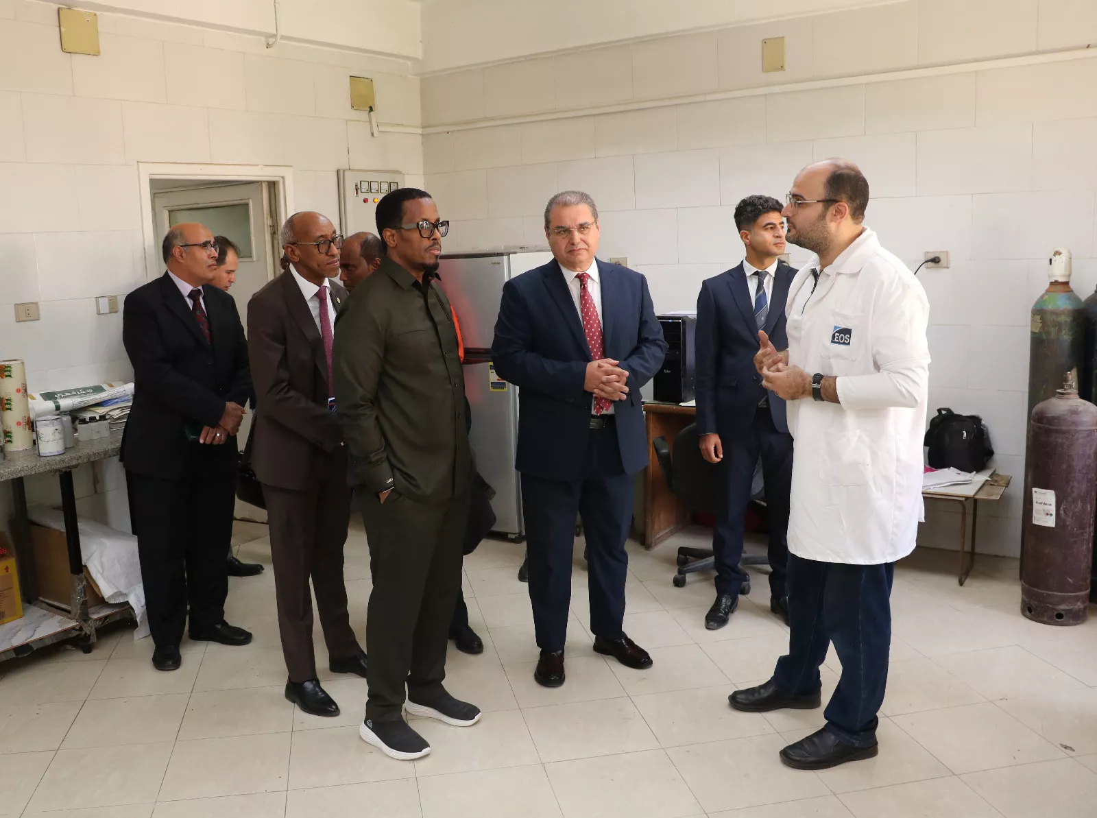 هيئة المواصفات والجودة المصرية تستقبل وزير التجارة والسياحة بجيبوتي