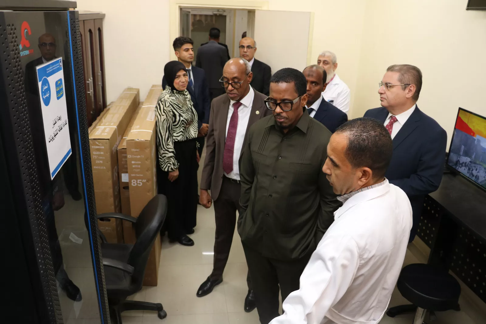 هيئة المواصفات والجودة المصرية تستقبل وزير التجارة والسياحة بجيبوتي