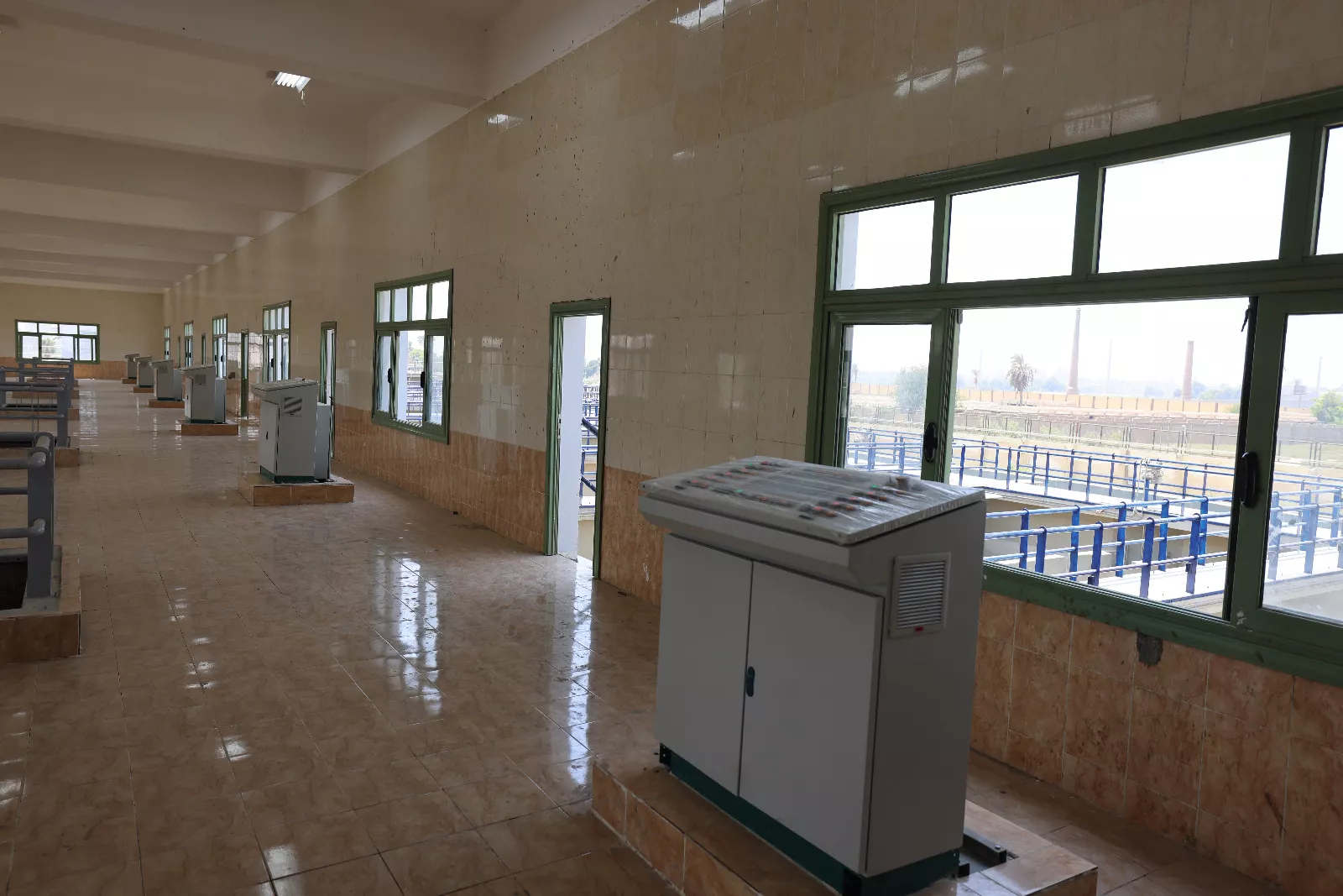 وزيرة الإسكان تتابع موقف التشغيل التجريبي لتوسعات محطة مياه شرب شمال حلوان