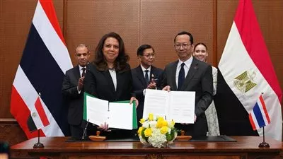 توقيع 3 اتفاقيات ومذكرات تفاهم لتعزيز التعاون بين مصر وتايلاند