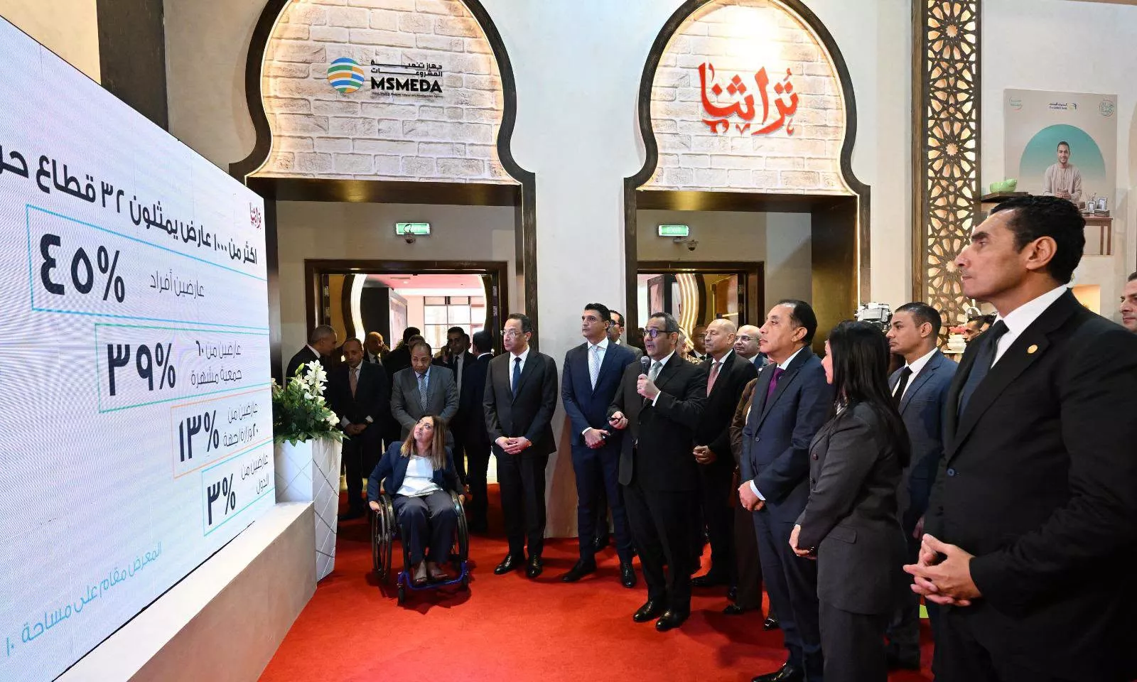 رئيس الوزراء يفتتح الدورة الثامنة لمعرض تراثنا 2026