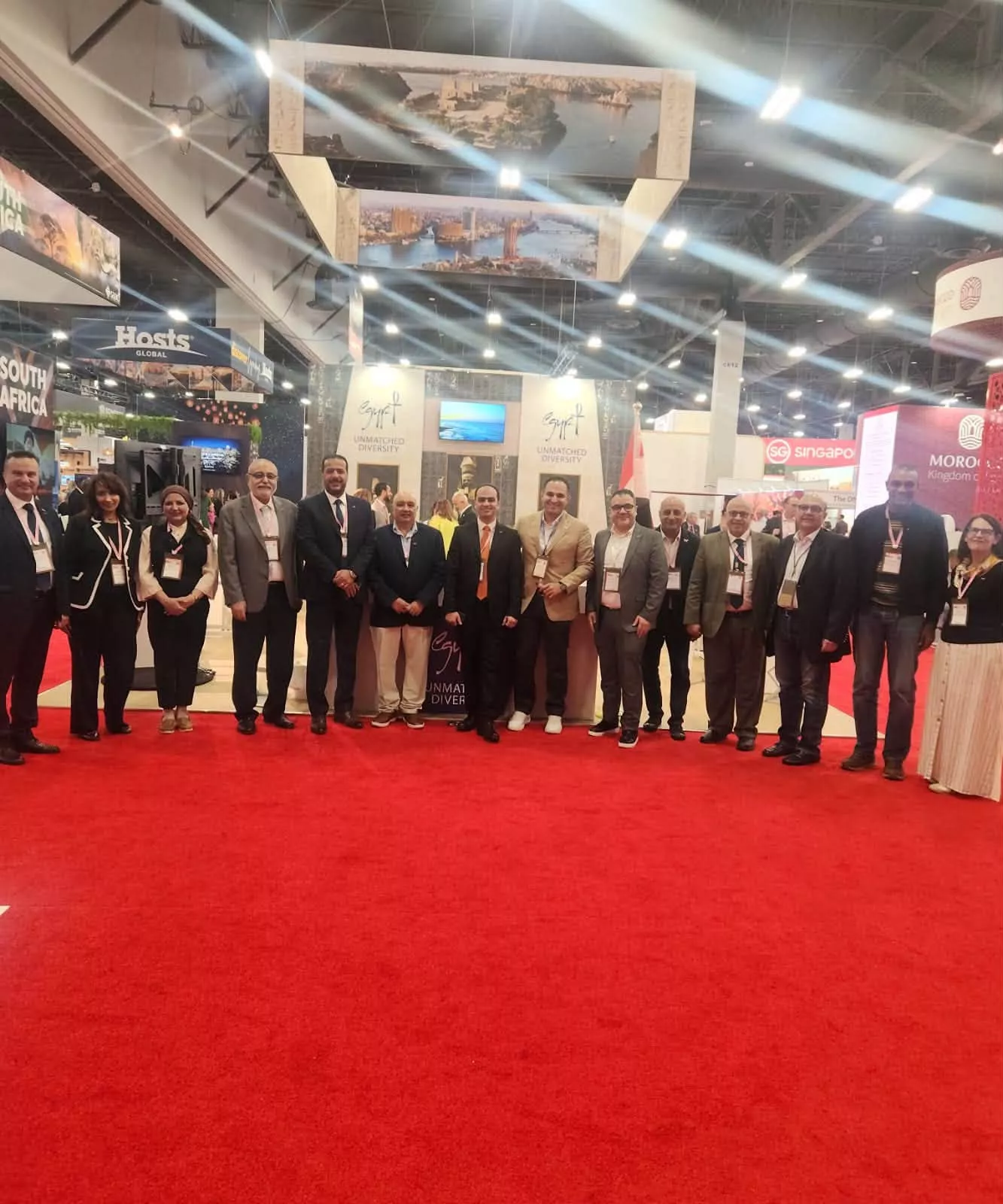 وزارة السياحة والآثار تشارك في معرض IMEX America 2026