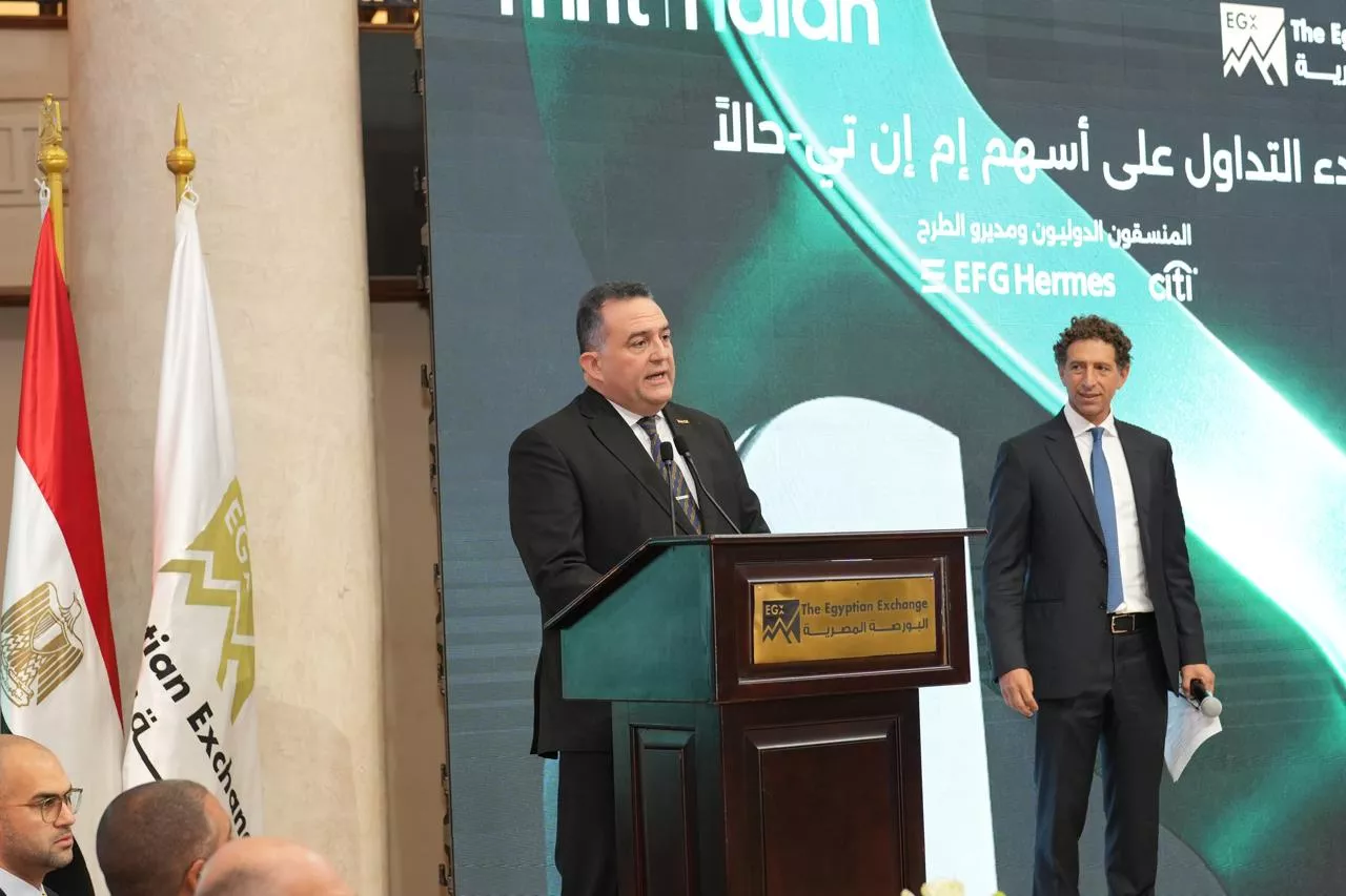 البورصة المصرية تحتفل ببدء التداول الرسمي على أسهم شركة إم إن تي – حالاً