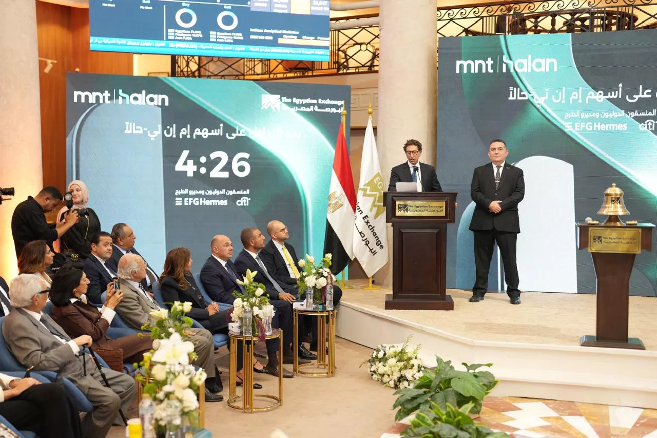 البورصة المصرية تحتفل ببدء التداول الرسمي على أسهم شركة إم إن تي – حالاً