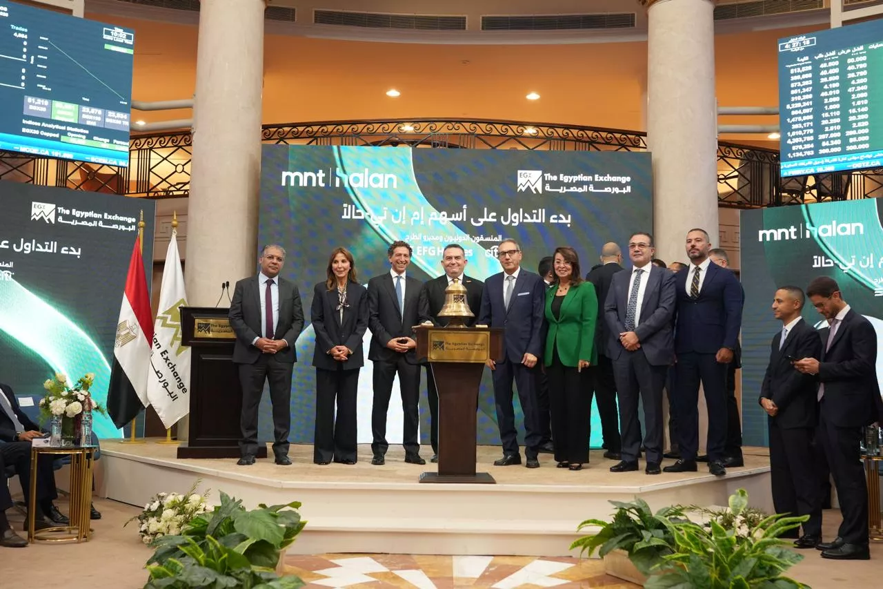 البورصة المصرية تحتفل ببدء التداول الرسمي على أسهم شركة إم إن تي – حالاً