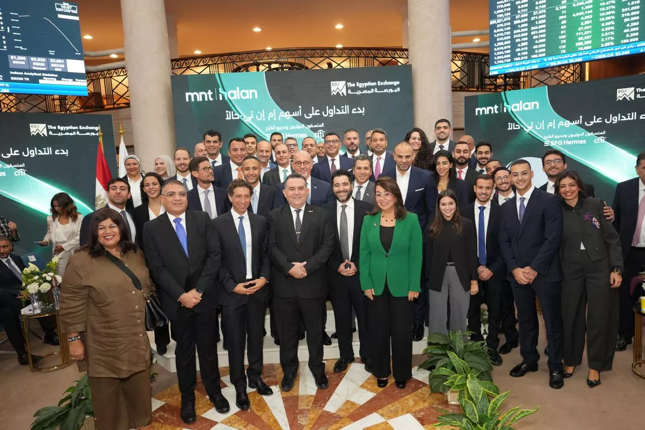 البورصة المصرية تحتفل ببدء التداول الرسمي على أسهم شركة إم إن تي – حالاً