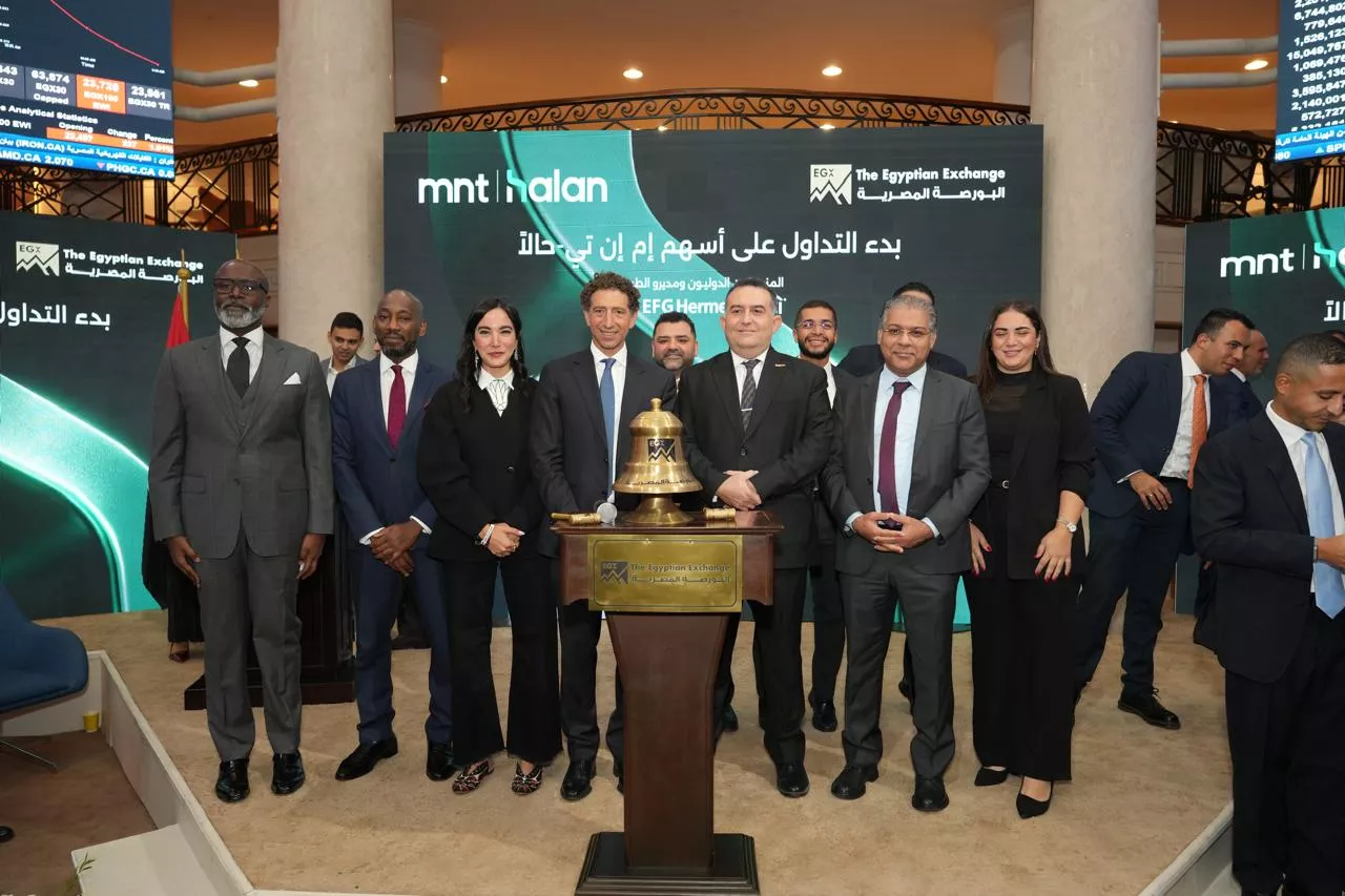 البورصة المصرية تحتفل ببدء التداول الرسمي على أسهم شركة إم إن تي – حالاً