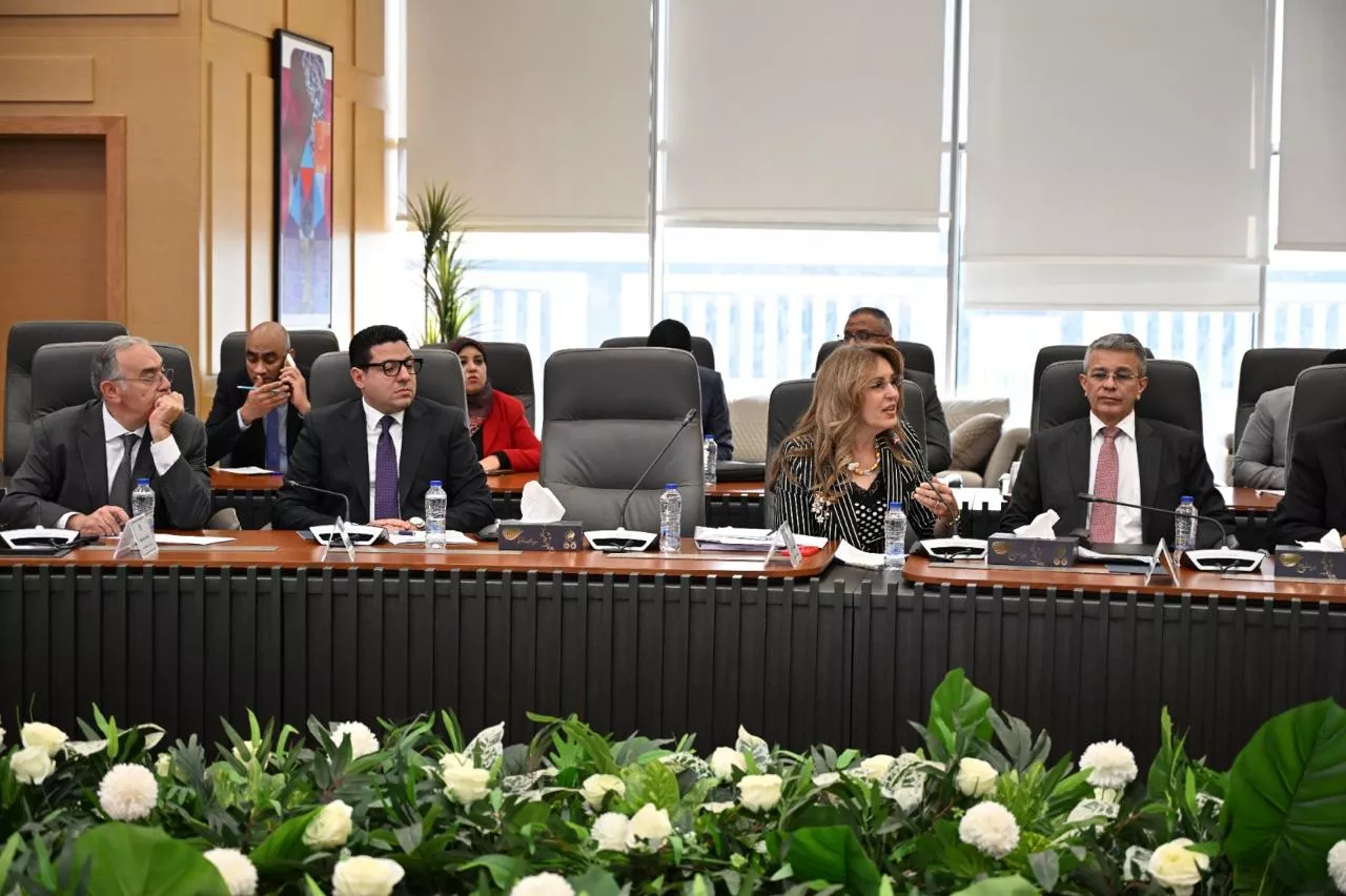 وزيرا الاستثمار والصناعة في اجتماع مع ممثلي المصانع المتكاملة ونصف المتكاملة ومصانع الدرفلة