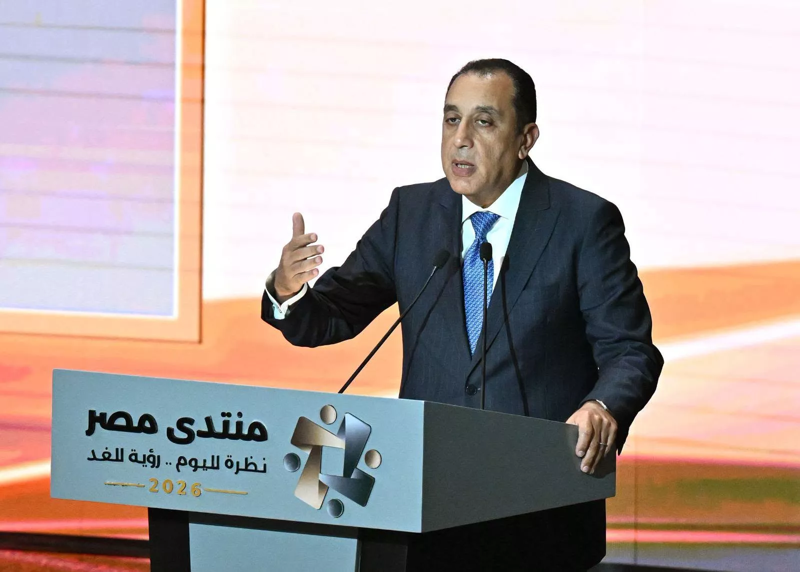 رئيس الوزراء خلال جلسات منتدى مصر 2026