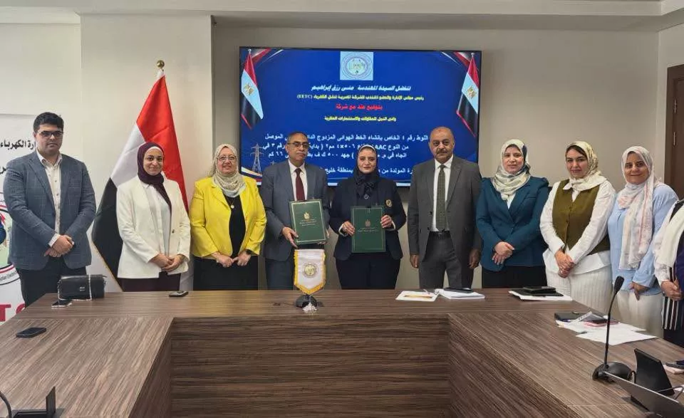 تعاون بين المصرية لنقل الكهرباء وشركة وادي النيل للمقاولات 