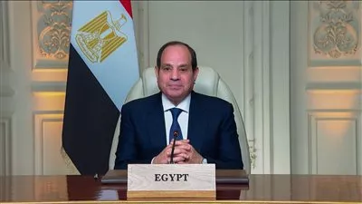الرئيس السيسي: مصر تواصل العمل على رفع كفاءة استخدام المياه وتنمية مواردها