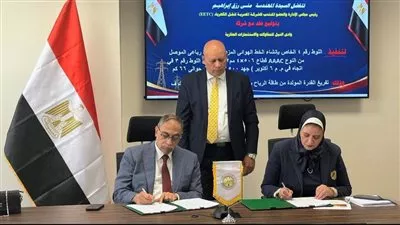 «الكهرباء» تدعم الشبكة القومية بخط هوائي لنقل طاقة الرياح من خليج السويس