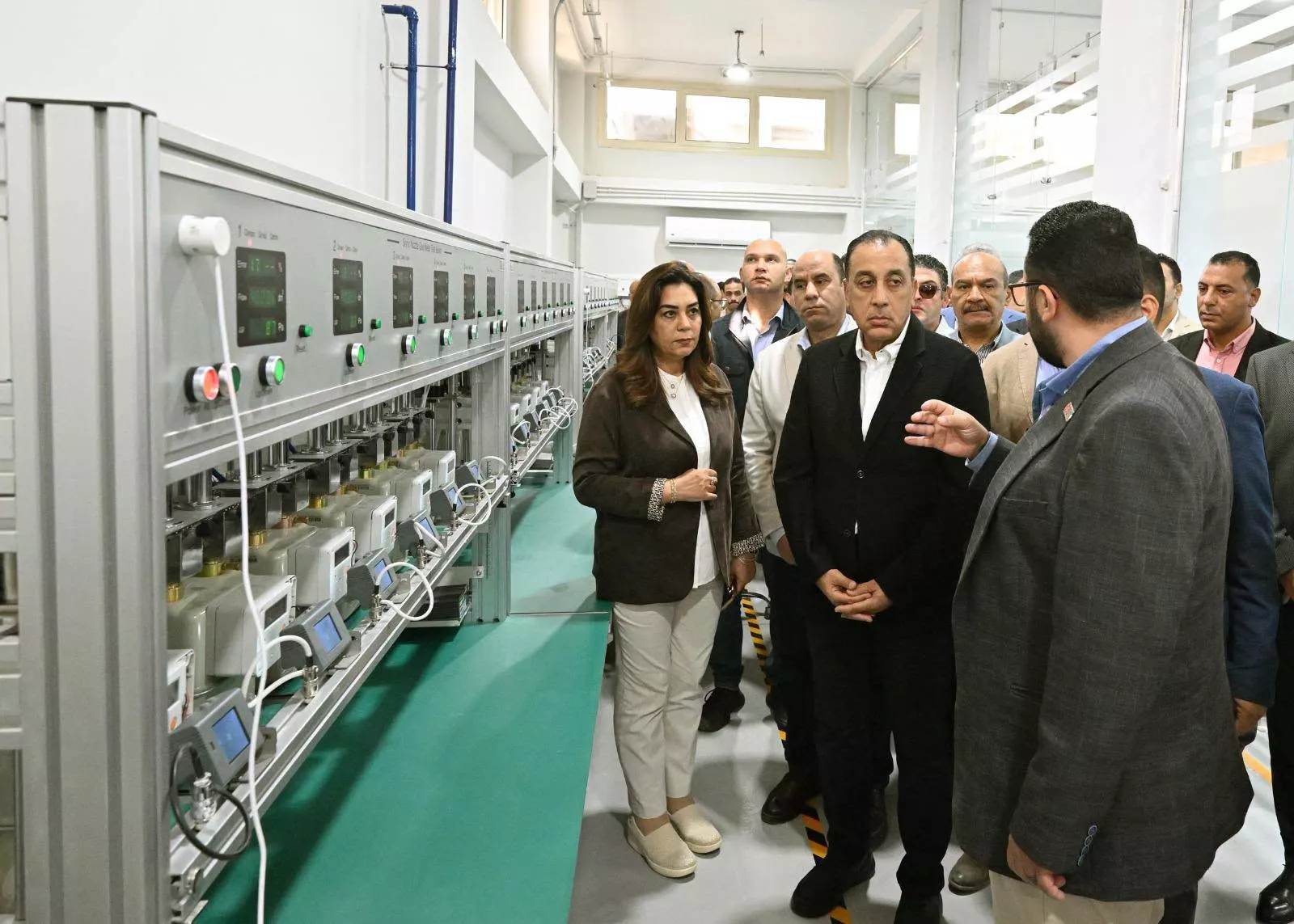 رئيس الوزراء يفتتح مصنع إنتاج وتجميع الطلمبات الرقمية