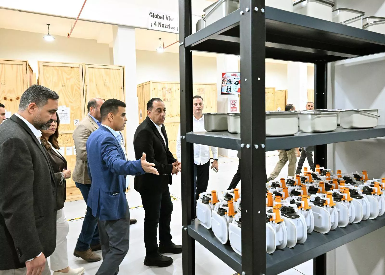 رئيس الوزراء يفتتح مصنع إنتاج وتجميع الطلمبات الرقمية