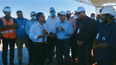 وضع حجر الأساس لمحطة معالجة الحمد البرية بتكلفة إستثمارية مليار جنيه