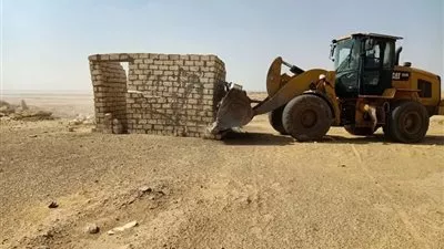 البيئة تشن حملة مكبرة لإزالة التعديات على محمية قارون