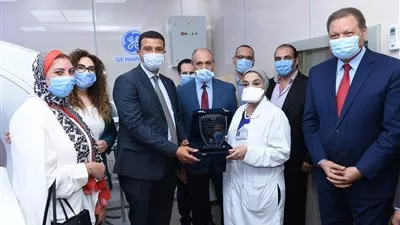 مؤسسة «التجارى الدولى» وجامعة القاهرة يفتتحان وحدة الأشعة المقطعية