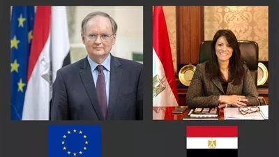«المشاط» تناقش مع سفير الاتحاد الأوروبي في مصر مشروعات التعاون المشترك 