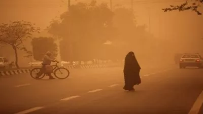 عواصف ترابية تضرب كافة أنحاء محافظة الوادي الجديد