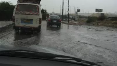 الغربية تشهد حالة من الطقس السيّئ وسقوط الأمطار