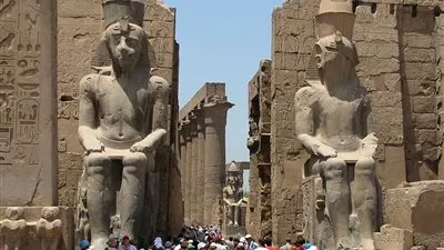 نحو 4 آلاف سائح يزورون المناطق الأثرية بالأقصر خلال 48 ساعة
